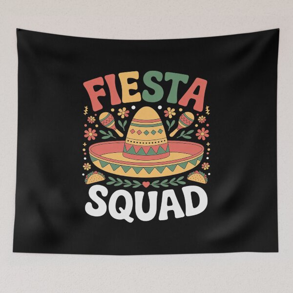 Item preview, Fiesta Squad Cinco De Mayo Let's Fiesta Mexican Party designed and sold by traceydowns.