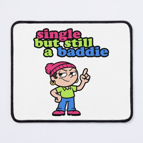 Item preview, Single But Still a Baddie Empowerment Art designed and sold by lowbatterydept.