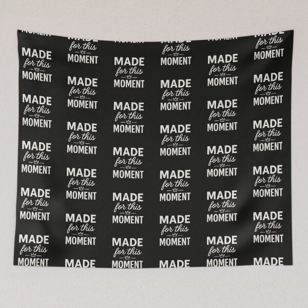 Item preview, Made for This Moment – Faith Based Encouragement Typography Design designed and sold by astersgraphics.
