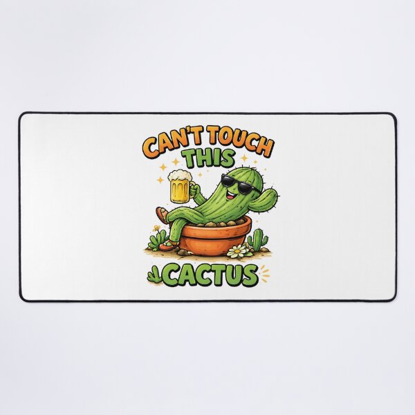 Item preview, Funny Can't Touch This Cactus Beer Pun designed and sold by Mr Lee.