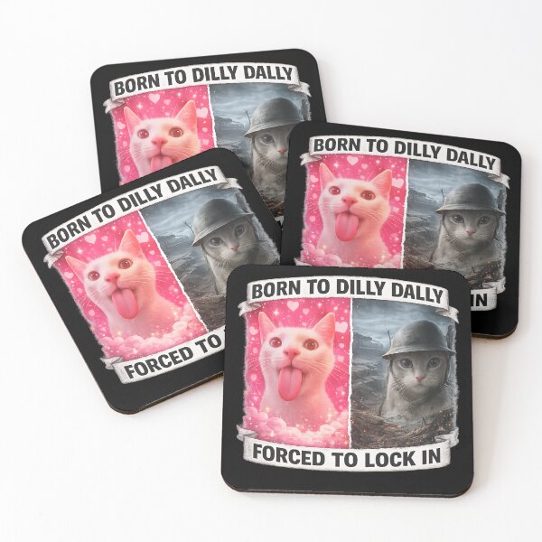 Item preview, born to dilly dally forced to lock in designed and sold by itswallcraft.