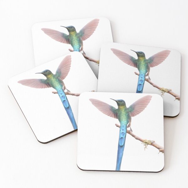 Item preview, Violet-tailed Sylph (Aglaiocercus coelestis) designed and sold by HOMETOWN86.