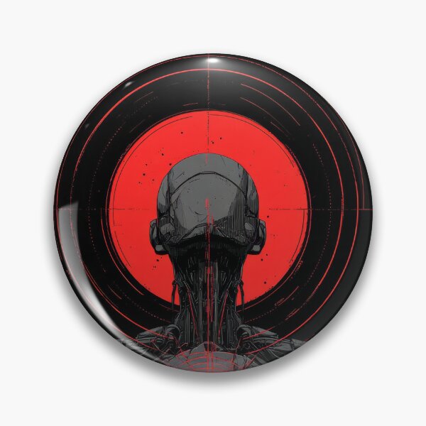 Item preview, Crimson Core – Futuristic Cyber Entity designed and sold by wolfgangrainer.