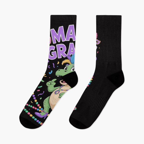 Item preview, Dinosaur T-Rex Mardi Grawr Tranny-Saur 2026 Mardi Gras Party designed and sold by jewellmeyers.