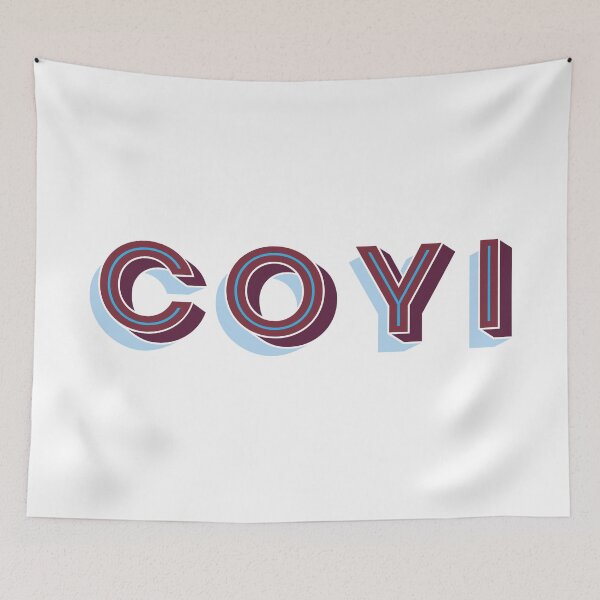 Item preview, COYI (Come On You Irons) designed and sold by DFA.