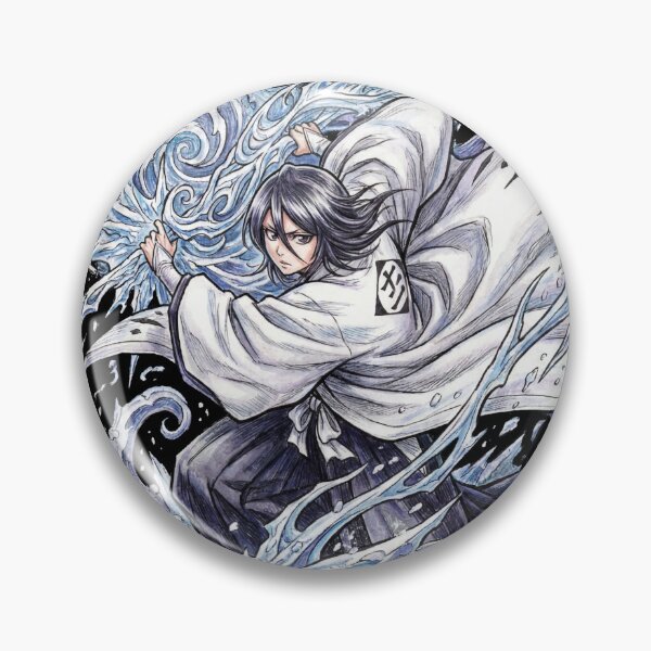 Item preview, Captain Ice Princess Bankai Sode no Shirayuki Absolute Zero Dance Tsukishiro Fan Art Portrait Illustration Poster T-Shirt Sticker Print Brave Souls designed and sold by Senpaiwaves.