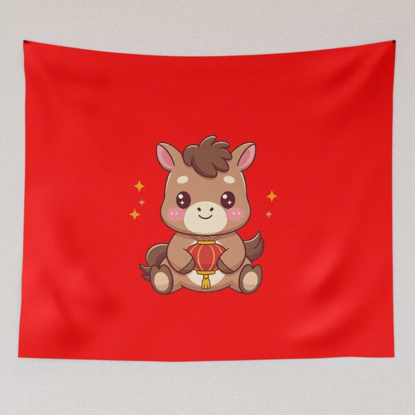 Item preview, First Chinese New Year 2026 Horse Baby designed and sold by GrumpySableye.