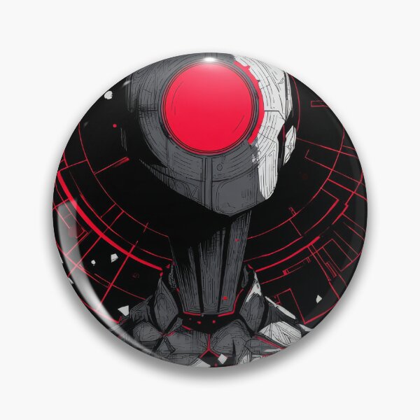 Item preview, Crimson Core – Futuristic Cyber Entity designed and sold by wolfgangrainer.