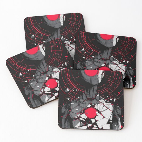 Item preview, Crimson Core – Futuristic Cyber Entity designed and sold by wolfgangrainer.