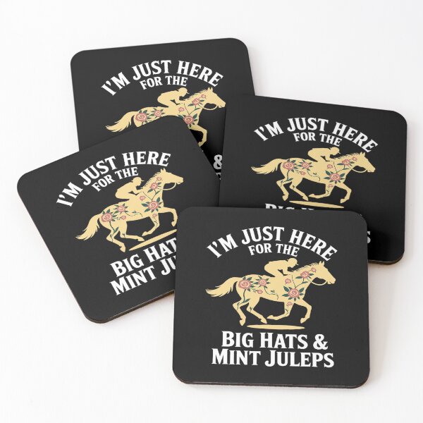 Item preview, Horse Racing I'm Just Here For The Big Hats & Mint Juleps  designed and sold by VerseFarm.