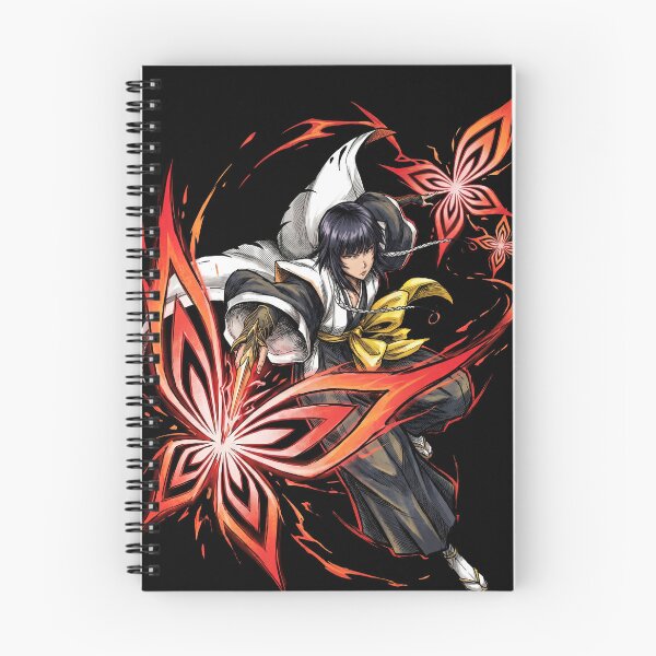 Item preview, Black Haired Stealth Captain Wasp Assassin Suzumebachi Bankai Jakuho Raikoben Second Division Fan Art Portrait Illustration Poster T-Shirt Sticker Print Gift designed and sold by Senpaiwaves.