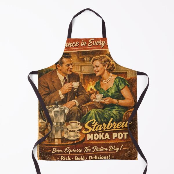 Item preview, Romance in Every Sip: Starbrew’s Vintage Charm designed and sold by ForeverPrintsOK.