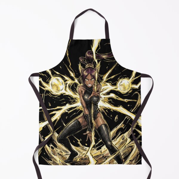 Item preview, Purple Haired Lightning Flash Goddess Cat Form Shihouin Clan Brave Souls Fan Art Portrait Illustration Poster T-Shirt Sticker Print Gift designed and sold by Senpaiwaves.