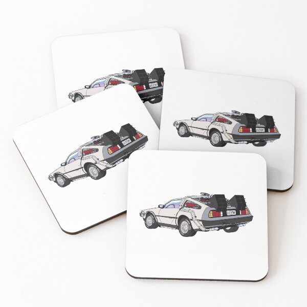 Item preview, St7cker Universe Delorean Art designed and sold by St7ckerUniverse.