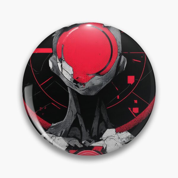 Item preview, Crimson Core – Futuristic Cyber Entity designed and sold by wolfgangrainer.
