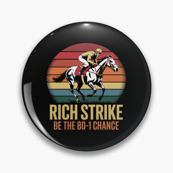 Item preview, Horse Racing Rich Strike Be The 80-1 Chance, Derby Winner  designed and sold by VerseFarm.