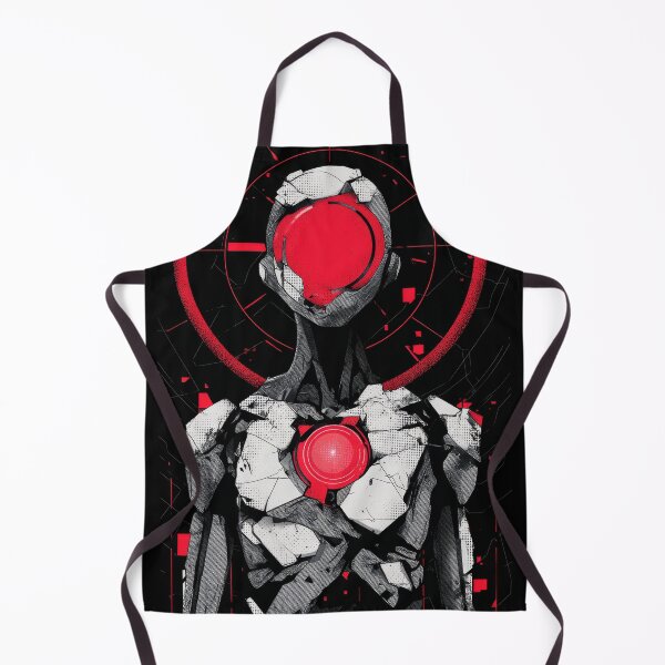 Item preview, Crimson Core – Futuristic Cyber Entity designed and sold by wolfgangrainer.