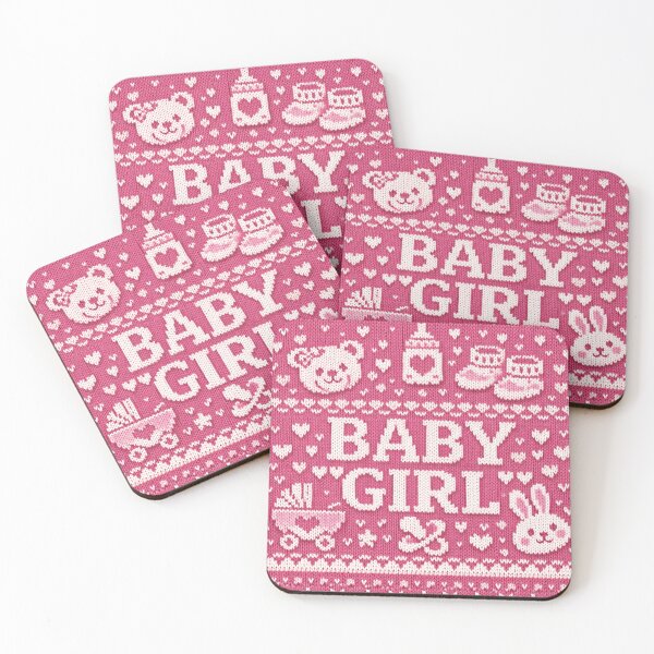 Item preview, Baby Girl Knitting Pattern – Sweet Pink Design for Birth designed and sold by Mauswohn.