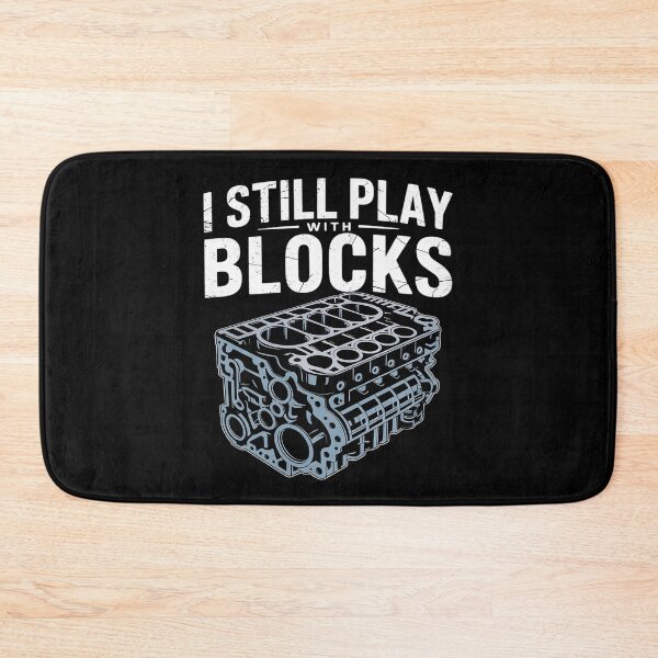 Item preview, Mechanic I Still Play With Blocks Funny Car Engine Men Women  designed and sold by KotexTemu.