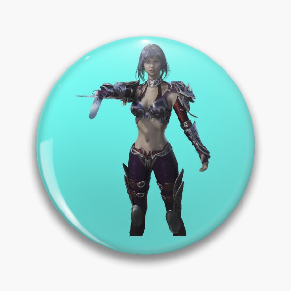 Item preview, Female Fantasy Warrior with Blade – Armored Assassin Character Digital Illustration designed and sold by Fashion Empire.