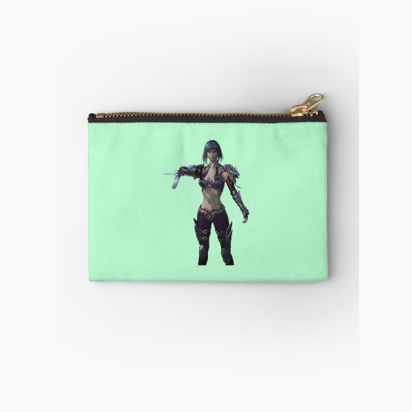 Item preview, Female Fantasy Warrior with Blade – Armored Assassin Character Digital Illustration designed and sold by Fashion Empire.