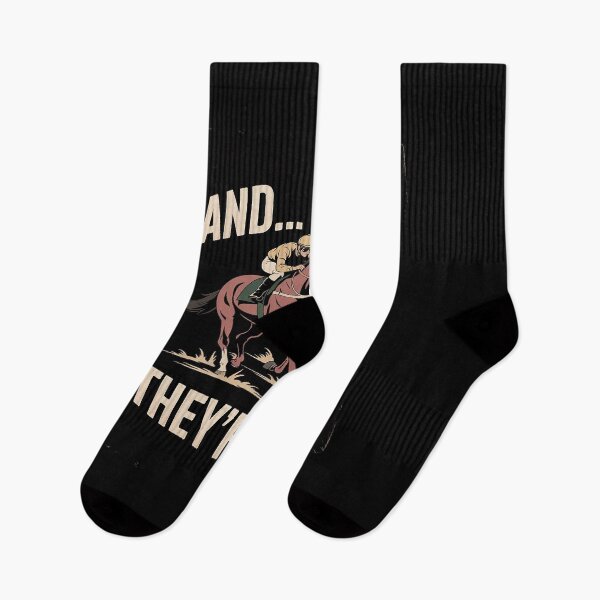 Item preview, Horse Racing Funny And They Are Off Race Track  designed and sold by VerseFarm.
