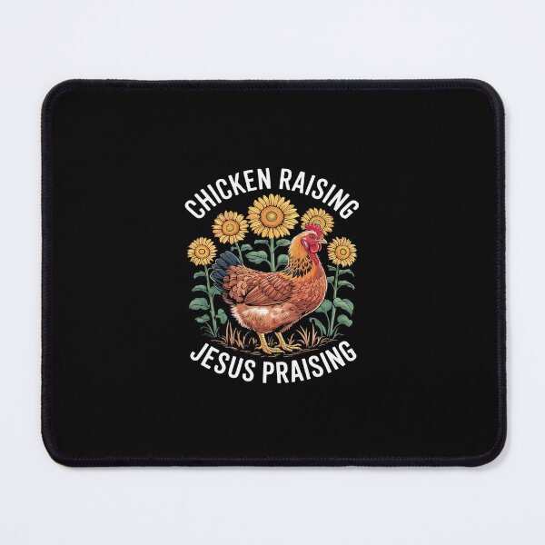 Item preview, Jesus Praising Chicken Raising Faith Farm Poultry Love designed and sold by SyntaxClaw.