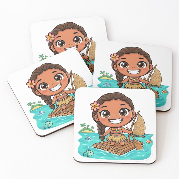 Item preview, Moana-Inspired Island Adventure Girl designed and sold by Wizdem Artworkz.