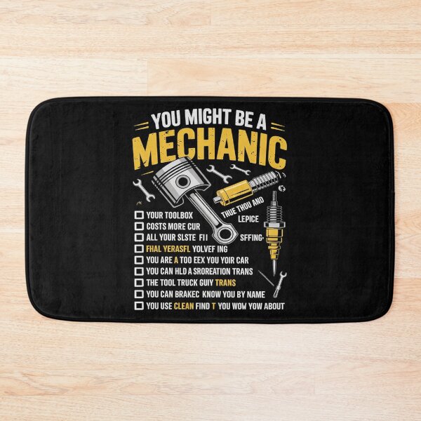 Item preview, Mechanic Pride Funny Checklist  designed and sold by KotexTemu.