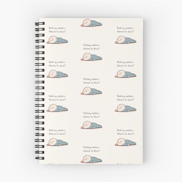 Artikelvorschau, Nothing Matters – Soft Nihilism Cute Illustration entworfen und verkauft von Favorablegin.