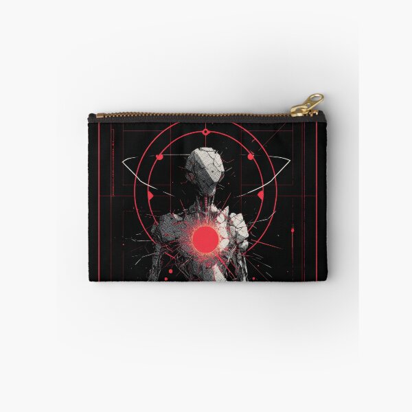Item preview, Crimson Core – Futuristic Cyber Entity designed and sold by wolfgangrainer.