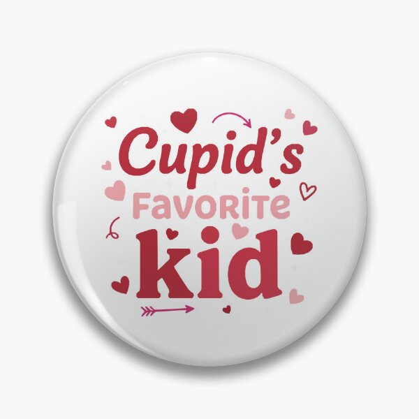 Item preview, Cute Cupid’s Favorite Kid Valentine Day Love Heart Style  designed and sold by AnimaThread.