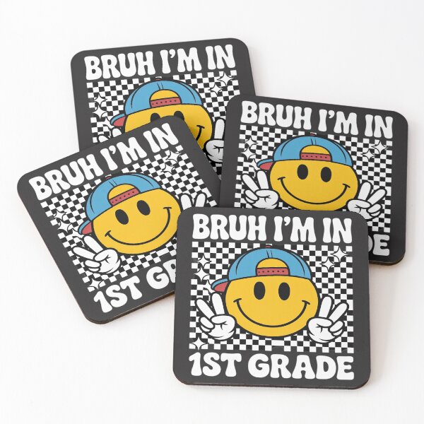 Item preview, First Grade Boy Bruh I'm In 1st Grade Student Back To School designed and sold by tkhrbika.