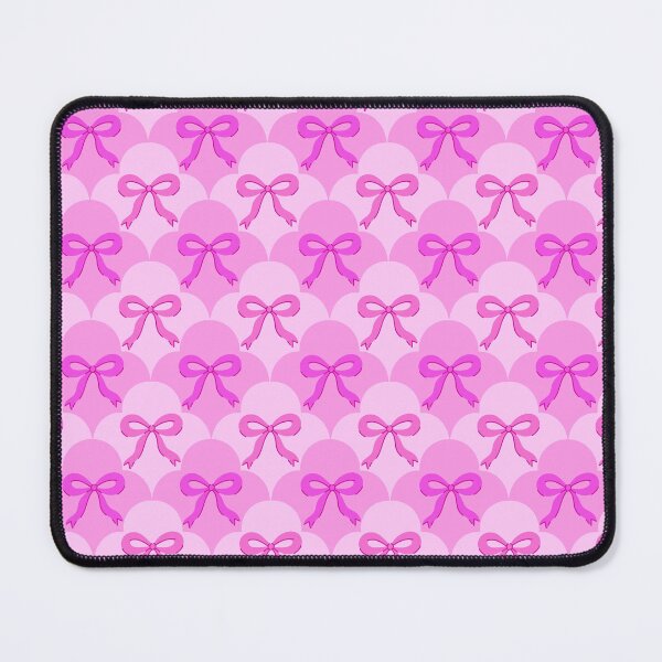 Item preview, Pink pattern with pink bows designed and sold by burbura.