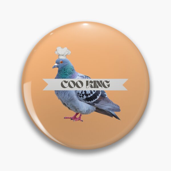 Item preview, Funny Cooking Pigeon Pun - Coo King designed and sold by CIOUS.