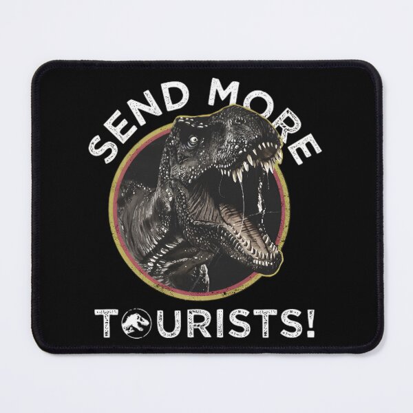Item preview, Jurassic Park T-Rex Send More Tourists! designed and sold by DinoDesign02.