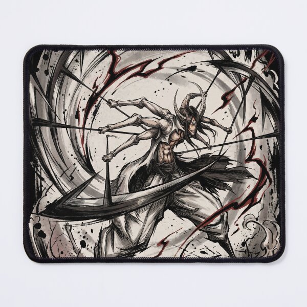 Item preview, Nnoitora Tall Praying Mantis Espada Quinta Arrancar Resurrection Santa Teresa Multi Arm Crescent Blades Fan Art Portrait Poster T-Shirt Sticker Print Gift designed and sold by Senpaiwaves.