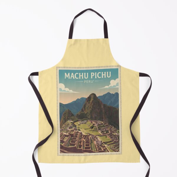 Artikelvorschau, Machu Picchu Vintage Reisekunst - Machu Picchu - Peru entworfen und verkauft von Wanderprintt.