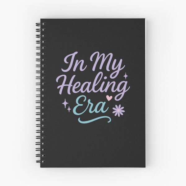 Item preview, In My Healing Era – Self Care Affirmation Pastel Quote Design designed and sold by astersgraphics.