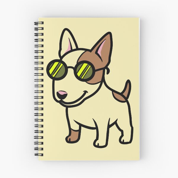 Item preview, Bull Terrier with Round Glasses designed and sold by MartynaKanik.