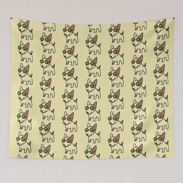 Item preview, Bull Terrier with Round Glasses designed and sold by MartynaKanik.