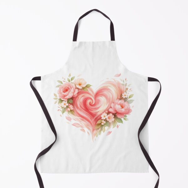 Item preview, Romantic Heart with Flowers – Pastel Valentine Illustration designed and sold by MagicMicki.