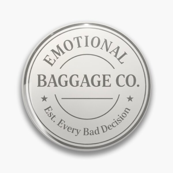 Item preview, Emotional Baggage Co. – Fake Brand Logo Design designed and sold by Favorablegin.