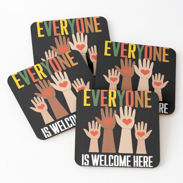 Item preview, Idaho Teacher Everyone Is Welcome Here Fist Hand Support  designed and sold by FadeOfThrone.