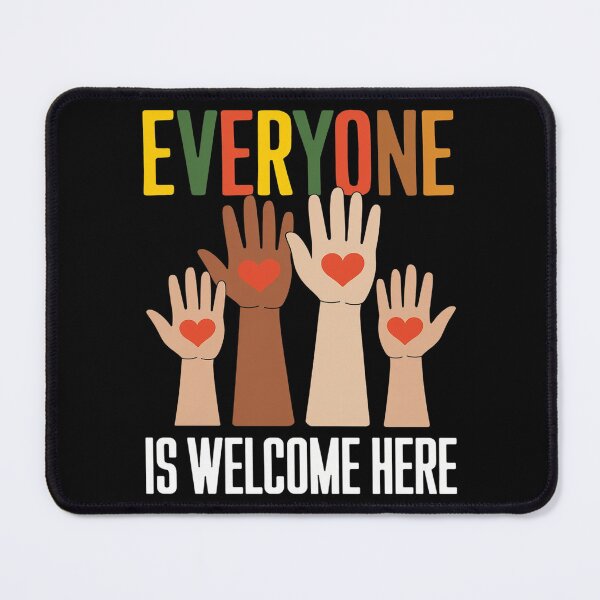 Item preview, Idaho Teacher Everyone Is Welcome Here Fist Hand Support designed and sold by FadeOfThrone.