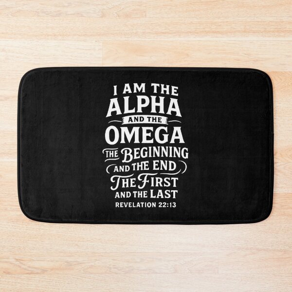 Item preview, Revelation 22:13 I am the Alpha and the Omega designed and sold by plushism.