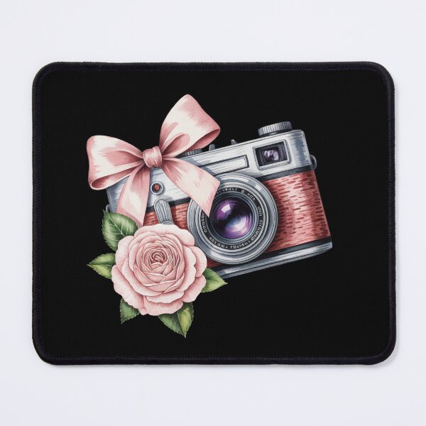 Item preview, vintage camera with flower designed and sold by jkrphoto.