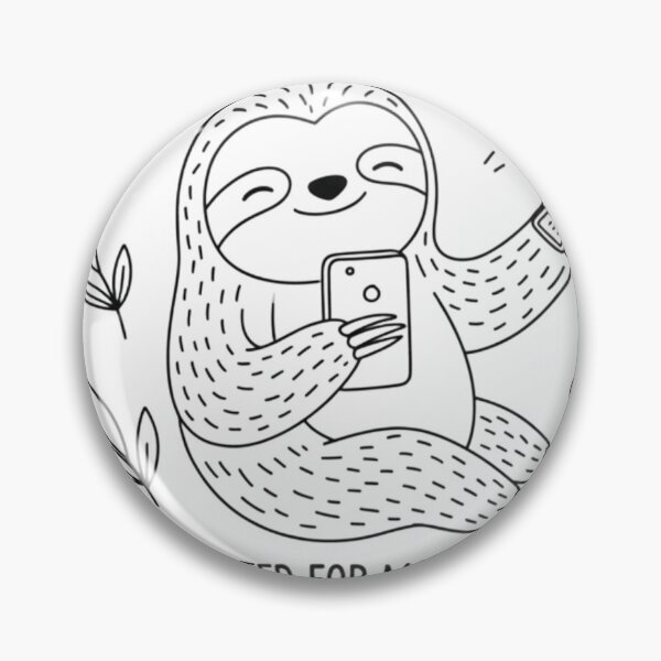 Item preview, Funny Sloth Digital Detox - Disconnected for Maintenance designed and sold by fethallah drissi.