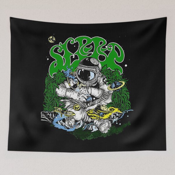 Item preview, Sleep Metal Sludge Stoner Band - The Marijuanaut Green Alternative designed and sold by KATRINABERGE.