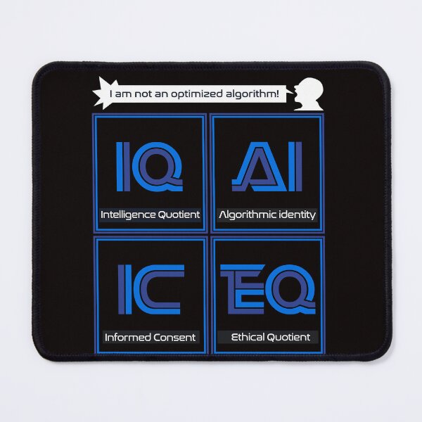 Item preview, The EQ of AI and IQ –  A Challenge For A Cyber Physical Future? designed and sold by AllTheus AllTheus.